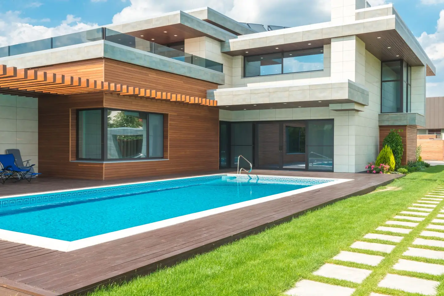 Swimming pool built in Far Meadow, NSW